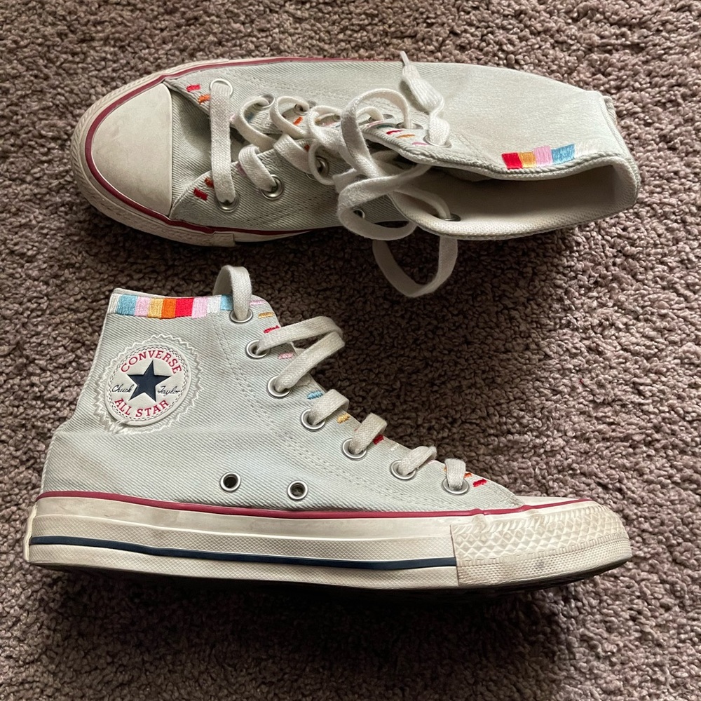 Converse high top size 6